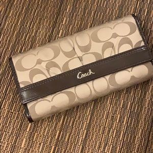 Authentic Coach Wallet